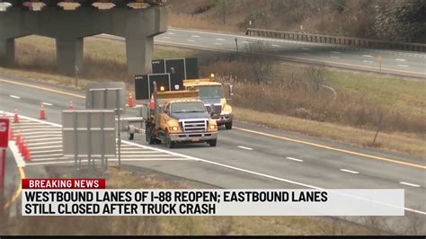 All westbound lanes of I-88 reopen, eastbound remains closed
